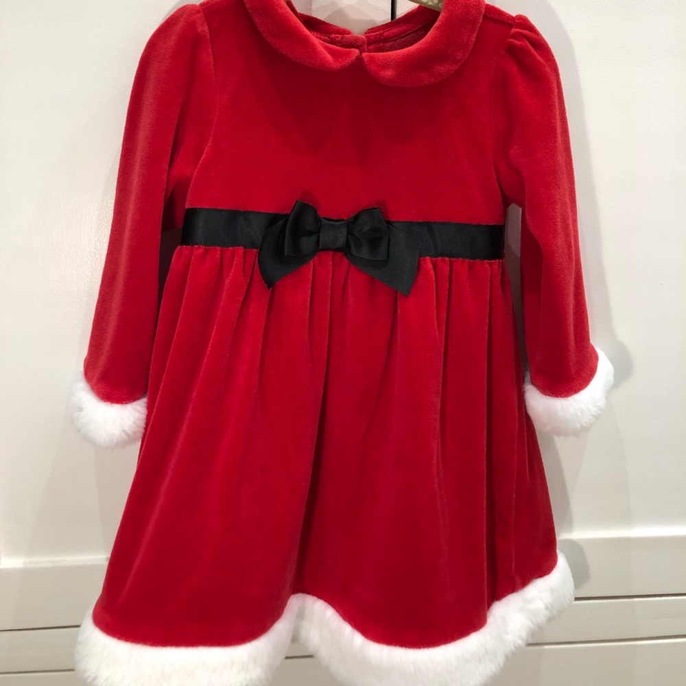 Mrs. Claus Baby Christmas Dress
